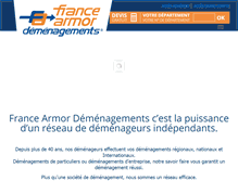 Tablet Screenshot of france-armor.com